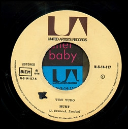 Timi Yuro - Hurt / What's A Matter Baby | United Artists Records (NS14117) - 2