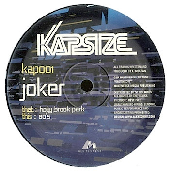 Joker - Holly Brook Park / 80's | Kapsize (KAP001)