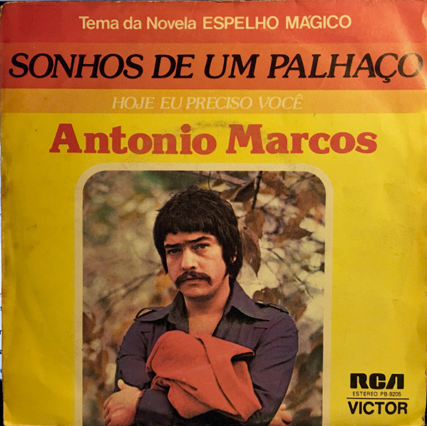 Antonio Marcos - Sonhos de Um Palhaço | RCA Victor (PB-9205)