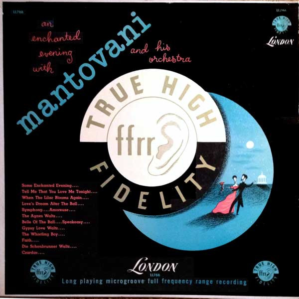 Mantovani And His Orchestra - An Enchanted Evening With Mantovani | London Records (LL.766)