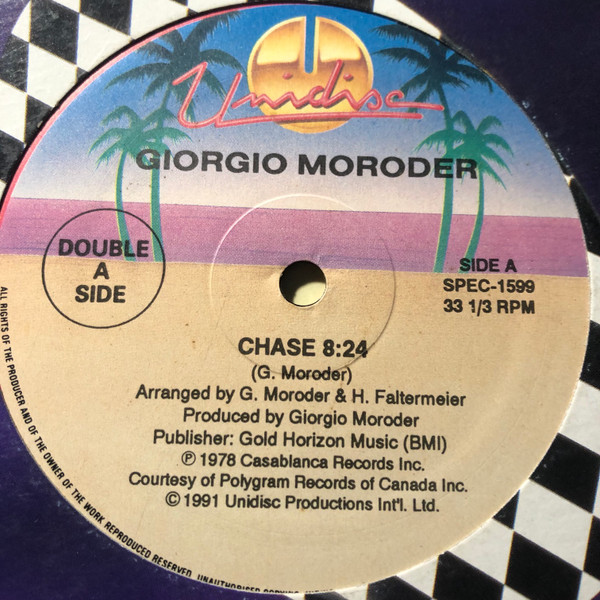 Giorgio Moroder - Chase | Unidisc (SPEC-1599) - 2