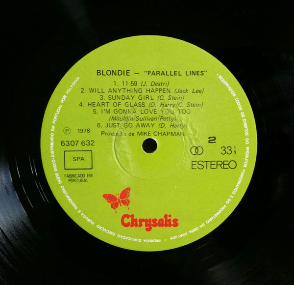 Blondie - Parallel Lines | Chrysalis (6307 632) - 4