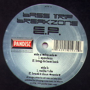 Bass Trip - Breakzone E.P. (USED) | Pandisc (PD 193) - main