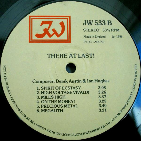 Derek Austin & Ian Hughes - There At Last! | Josef Weinberger Limited (JW 533) - 3 Derek Austin & Ian Hughes - There At Last! | Josef Weinberger Limited (JW 533) - 3