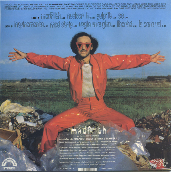 Alberto Macario & Mariangela Rodin - Madfilth | Cache Cache (CACHE019LP) - 2 Alberto Macario & Mariangela Rodin - Madfilth | Cache Cache (CACHE019LP) - 2