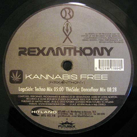 Rexanthony - Kannabis Free | Hitland (HTL 02.18) - 2