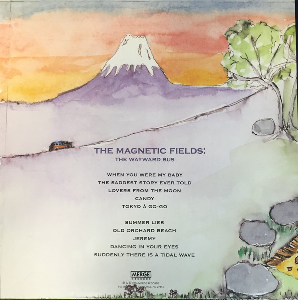 The Magnetic Fields - The Wayward Bus / Distant Plastic Trees | Merge Records (MRG075) - 2 The Magnetic Fields - The Wayward Bus / Distant Plastic Trees | Merge Records (MRG075) - 2