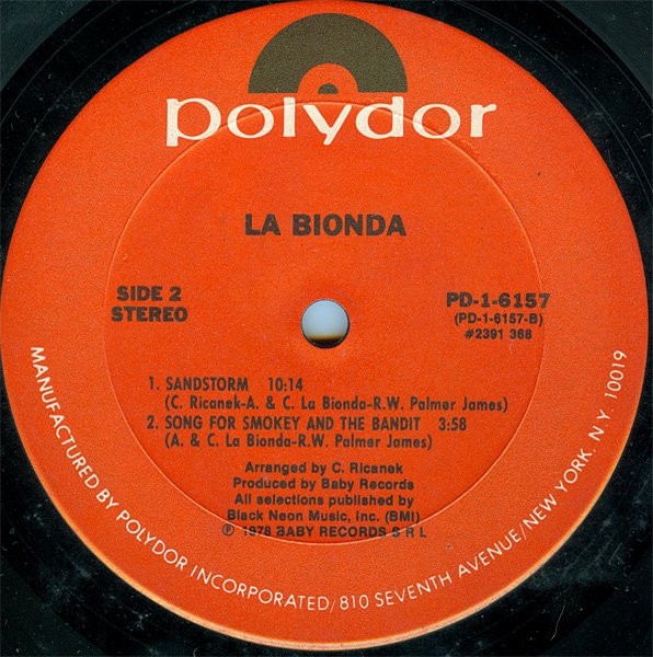 La Bionda - La Bionda | Polydor (PD-1-6157) - 4 La Bionda - La Bionda | Polydor (PD-1-6157) - 4