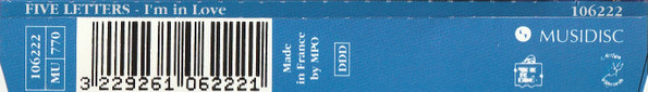 Five Letters - I'm In Love | Musidisc (106222) - 2