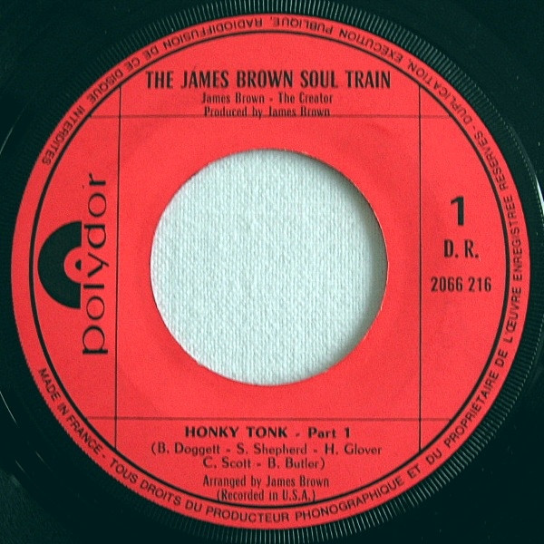 The James Brown Soul Train - Honky Tonk (Parts 1 & 2) | Polydor (2066 216) - 3