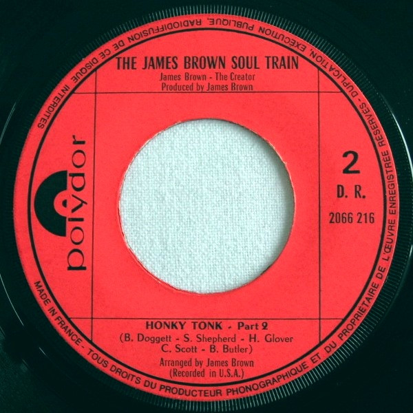 The James Brown Soul Train - Honky Tonk (Parts 1 & 2) | Polydor (2066 216) - 4