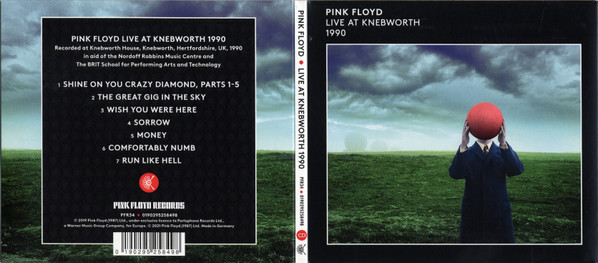 Pink Floyd - Live At Knebworth 1990 | Pink Floyd Records (PFR34) - 3