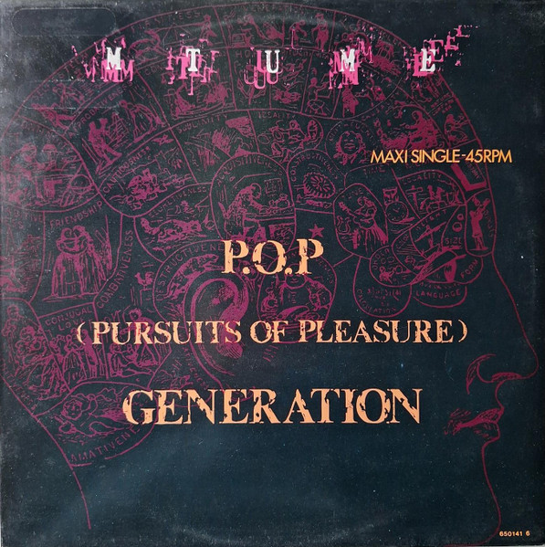 Mtume - P.O.P. (Pursuits Of Pleasure) Generation | Epic (EPC 650141 6) - main