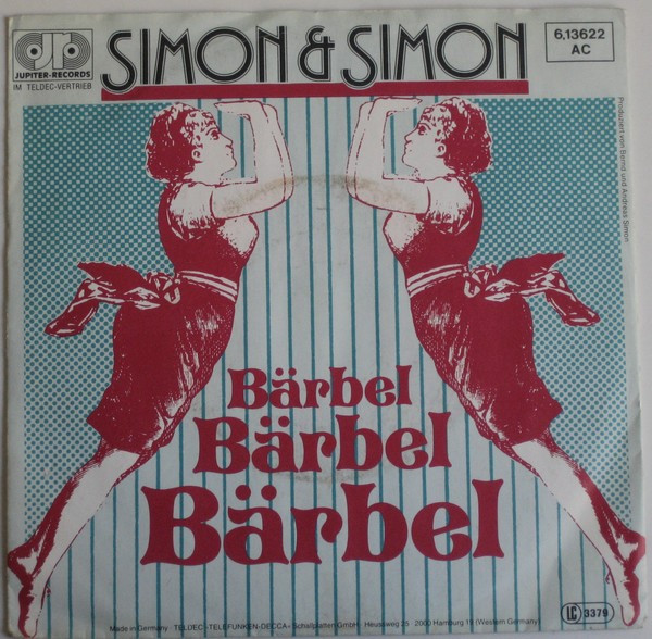Simon & Simon - Bärbel Bärbel Bärbel | Jupiter Records (6.13622 AC)