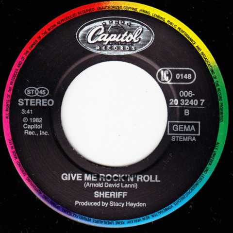 Sheriff - When I'm With You | Capitol Records (006-20 3240 7) - 3 Sheriff - When I'm With You | Capitol Records (006-20 3240 7) - 3