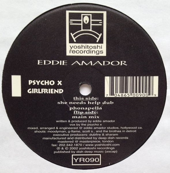 Eddie Amador - Psycho X Girlfriend | Yoshitoshi Recordings (YR090) - 3