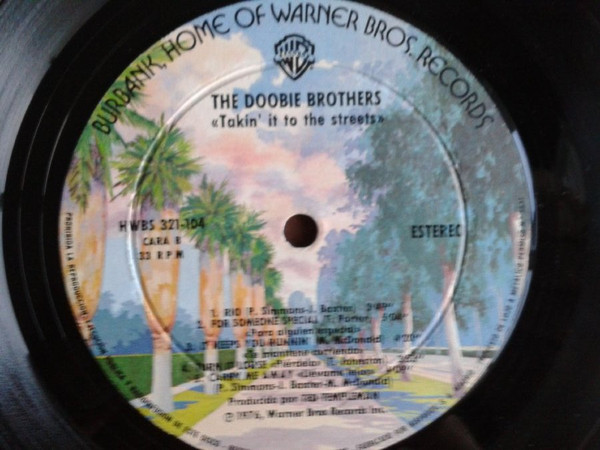 The Doobie Brothers - Takin' It To The Streets | Warner Bros. Records (HWBS 321-104 (LS)) - 4