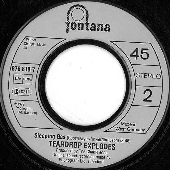 The Teardrop Explodes - Serious Danger | Fontana (876 818-7) - 4