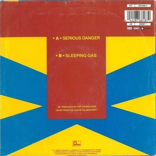 The Teardrop Explodes - Serious Danger | Fontana (876 818-7) - 2