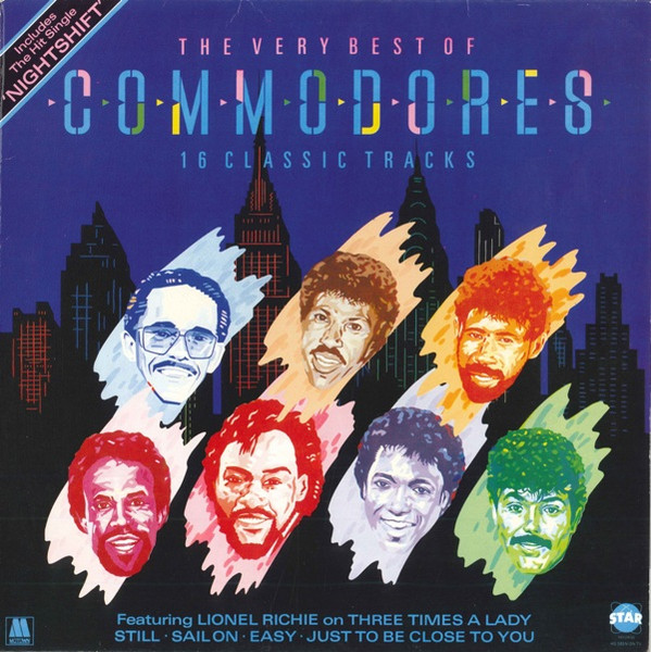 Commodores - The Very Best Of Commodores | Star Records (STAR LP 9911) - main