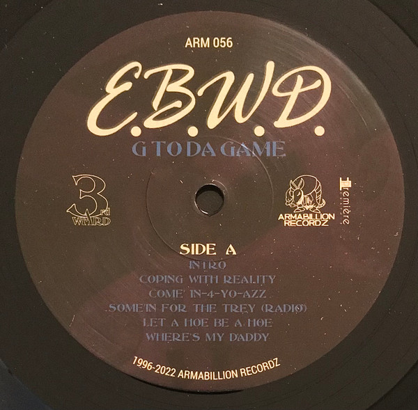 E.B.W.D. - G To Da Game | Armabillion Recordz (ARM 056) - 3 E.B.W.D. - G To Da Game | Armabillion Recordz (ARM 056) - 3