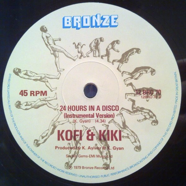 Kofi & Kiki - 24 Hours In A Disco | Bronze (12 BRO 70) - 3