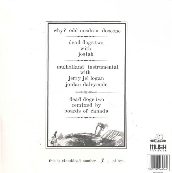 cLOUDDEAD - Dead Dogs Two | Big Dada Recordings (BD 064) - 2