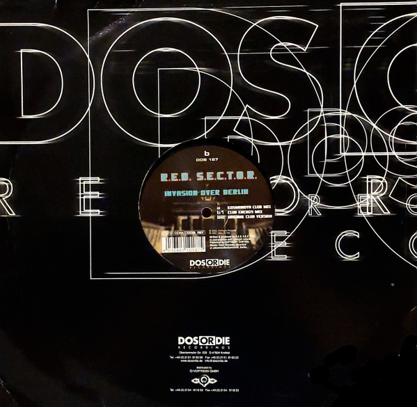 R.E.D. S.E.C.T.O.R. - Invasion Over Berlin | Dos Or Die Recordings (DOS 187) - 4 R.E.D. S.E.C.T.O.R. - Invasion Over Berlin | Dos Or Die Recordings (DOS 187) - 4