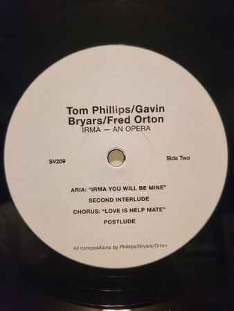 Tom Phillips , Gavin Bryars , Fred Orton - Irma | Superior Viaduct (SV209) - 4