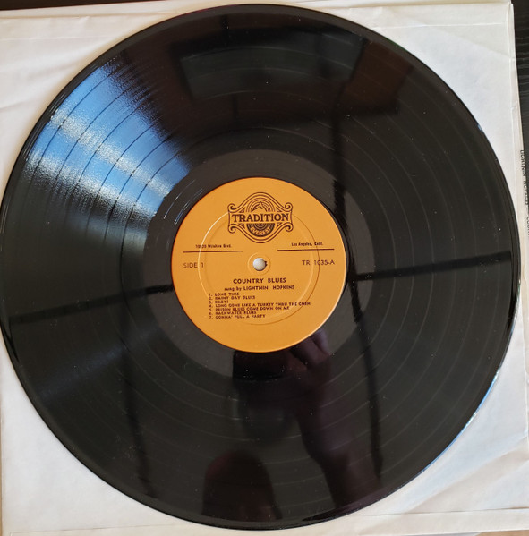 Lightnin' Hopkins - Country Blues | Tradition Everest (TLP 1035) - 3 Lightnin' Hopkins - Country Blues | Tradition Everest (TLP 1035) - 3