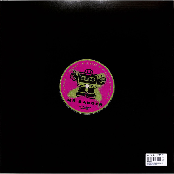 Rokko - Unknown Dimensions EP | Mr.Banger (MR.B006) - 2