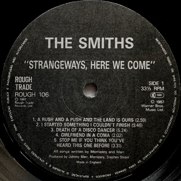 The Smiths - Strangeways, Here We Come | Rough Trade (ROUGH 106) - 3