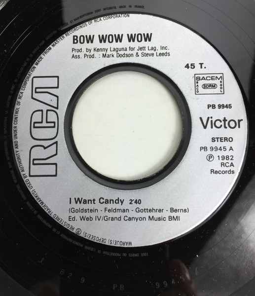 Bow Wow Wow - I Want Candy | RCA (PB 9945) - 3 Bow Wow Wow - I Want Candy | RCA (PB 9945) - 3