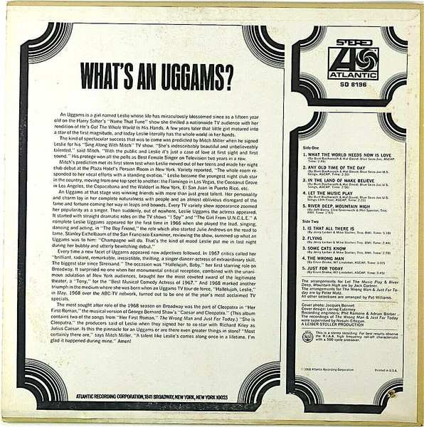 Leslie Uggams - What's An Uggams? | Atlantic (SD 8196) - 2 Leslie Uggams - What's An Uggams? | Atlantic (SD 8196) - 2