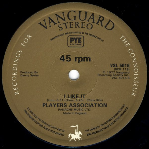 The Players Association - We Got The Groove / I Like It | Vanguard (VSL 5016) - 2 The Players Association - We Got The Groove / I Like It | Vanguard (VSL 5016) - 2
