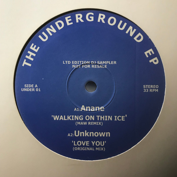 Various - The Underground EP | Not On Label (UNDER01) - main