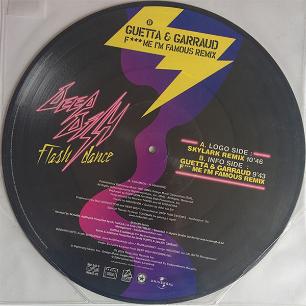 Deep Dish - Flashdance | Universal Licensing Music (ULM) (982 542 4) - 2