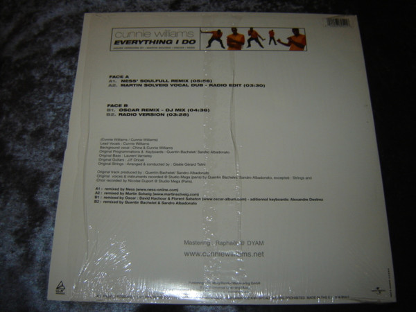 Cunnie Williams - Everything I Do | Universal Licensing Music (ULM) (038 954-1) - 2