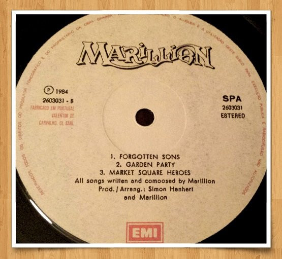 Marillion - Real To Reel | EMI (2603031) - 3