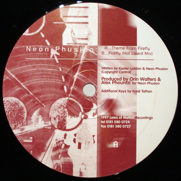 Neon Phusion - Theme From Firefly | Laws Of Motion (LM 002) - 3 Neon Phusion - Theme From Firefly | Laws Of Motion (LM 002) - 3
