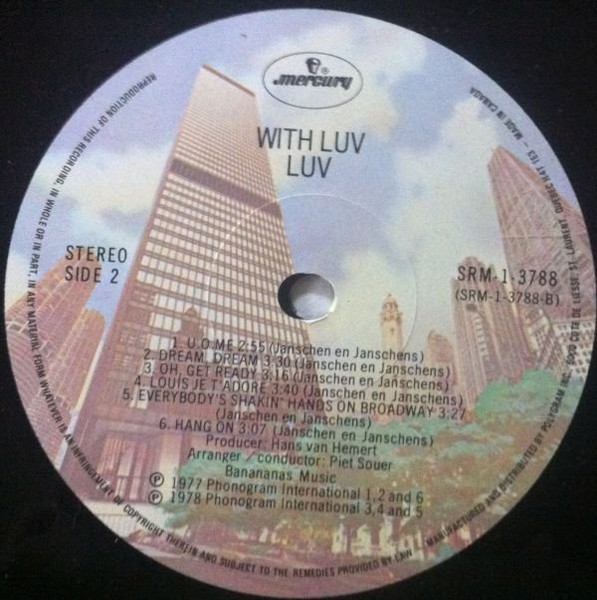 Luv' - With Luv' | Mercury (SRM-1-3788) - 4 Luv' - With Luv' | Mercury (SRM-1-3788) - 4