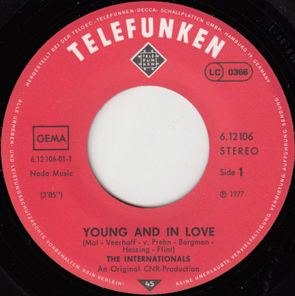 The Internationals - Young And In Love | Telefunken (6.12 106) - 3 The Internationals - Young And In Love | Telefunken (6.12 106) - 3