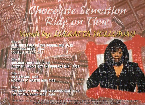 Loleatta Holloway - Chocolate Sensation / Ride On Time | Salsoul Records (20-90161) - 2 Loleatta Holloway - Chocolate Sensation / Ride On Time | Salsoul Records (20-90161) - 2
