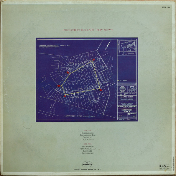 Rush - Signals | Mercury (6337 243) - 2 Rush - Signals | Mercury (6337 243) - 2
