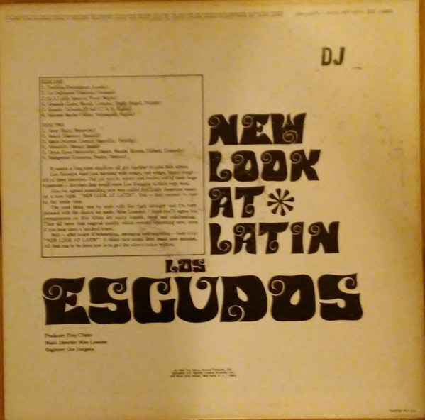 Los Escudos - New Look At Latin | Deram (DE 16002) - 2