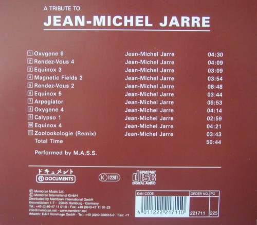 M.A.S.S. - A Tribute To Jean-Michel Jarre | Ombra (221711) - 2 M.A.S.S. - A Tribute To Jean-Michel Jarre | Ombra (221711) - 2