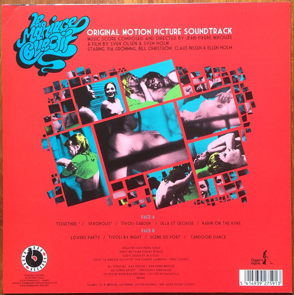 Jean-Pierre Mirouze - Le Mariage Collectif | Born Bad Records (BB044) - 2