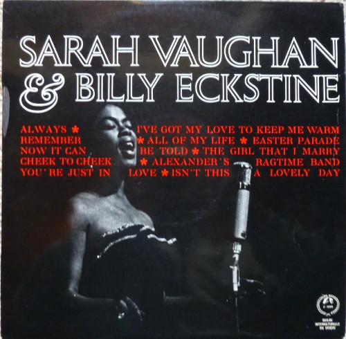 Billy Eckstine & Sarah Vaughan - Billy Eckstine & Sarah Vaughan | Guilde Du Jazz (J-1254) - main