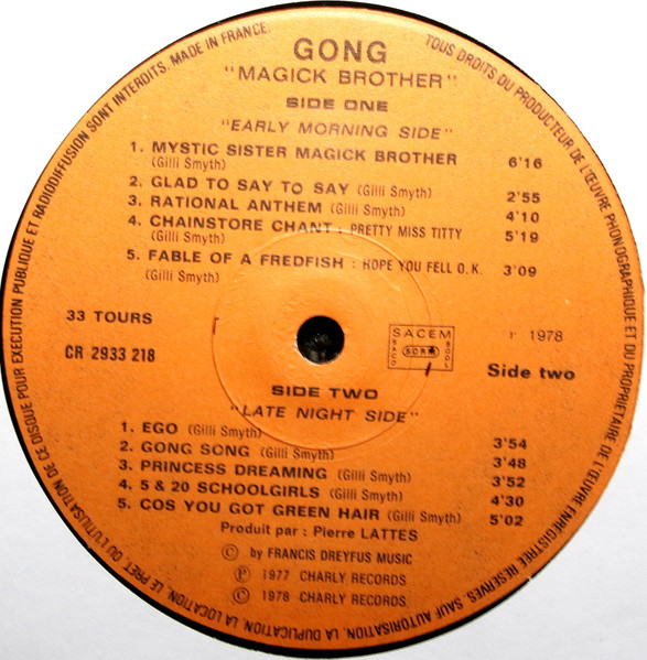 Gong - Magick Brother | Charly Records (2933218) - 4 Gong - Magick Brother | Charly Records (2933218) - 4