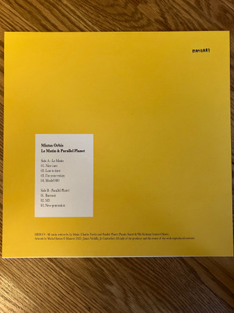 Le Matin / Grammar Of Movement - Mixtus Orbis [Split EP] | Maturre (MRR019) - 2